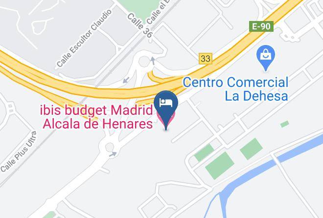 Ibis Budget Madrid Alcala De Henares La Dehesa Map