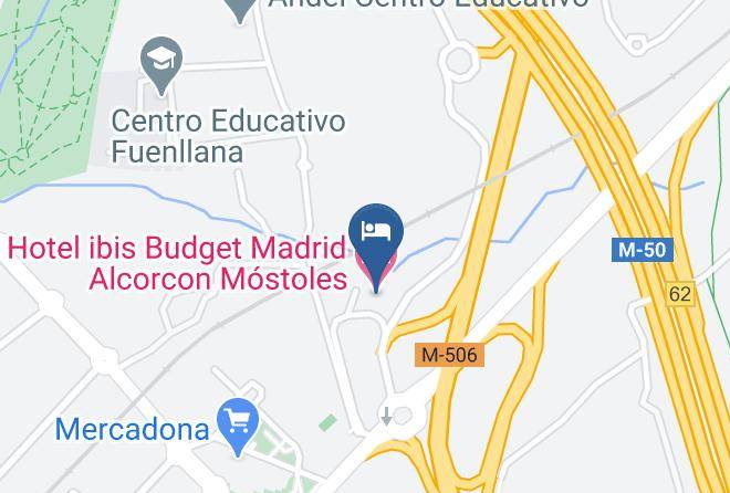 Madrid - Ibis Budget Madrid Alcorcon Mostoles Maps