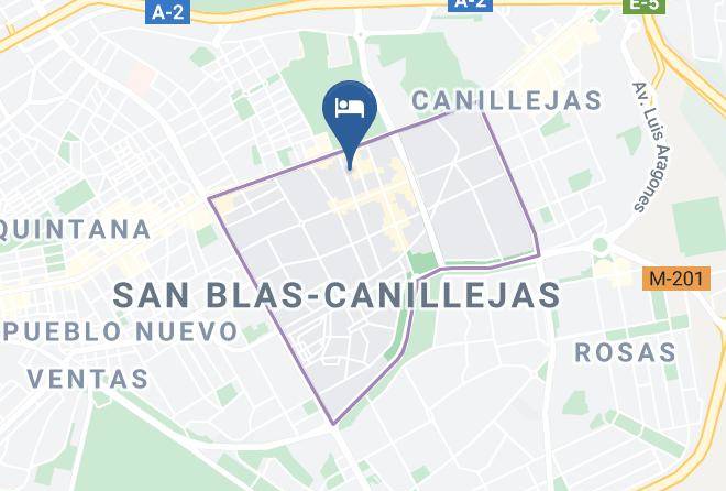 Madrid - Ibis Budget Madrid Calle Alcala Maps