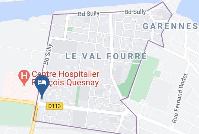 Yvelines - Ibis Budget Mantes La Jolie Sully Maps