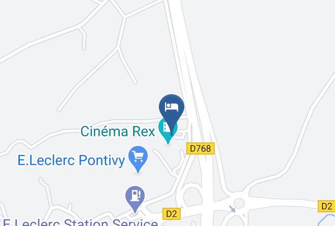 Morbihan - Ibis Budget Pontivy Maps