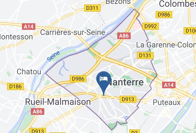 Hauts De Seine - Ibis Budget Nanterre La Defense Maps