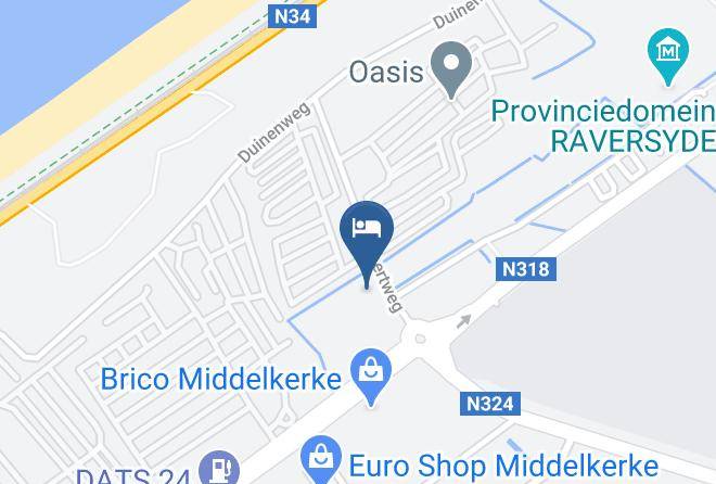 West Flanders - Ibis Budget Oostende Airport Maps