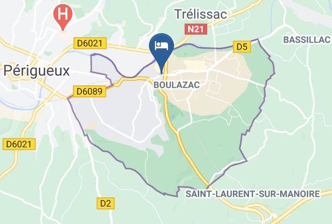 Ibis Budget Perigueux Boulazac Map