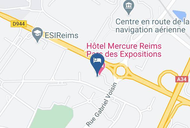 Marne - Ibis Budget Reims Parc Des Expositions Maps