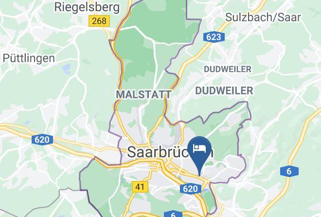 Saarbrucken - Ibis Budget Saarbrucken Ost Maps