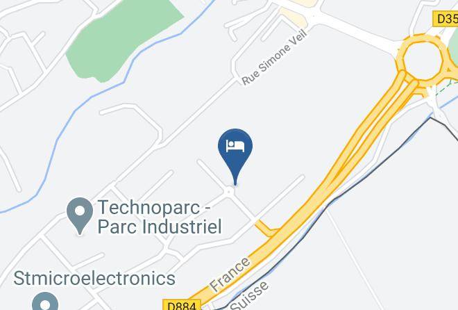 Ain - Ibis Budget Saint Genis Pouilly Geneve Maps