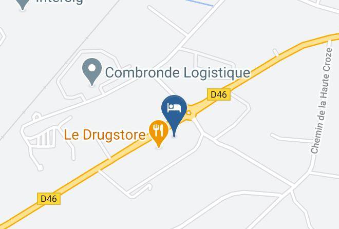 Allier - Ibis Budget Saint Pourcain Sur Sioule Maps