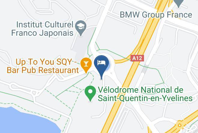 Yvelines - Ibis Budget Saint Quentin En Yvelines Velodrome Maps