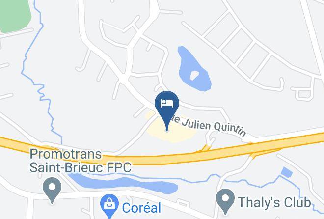 Cotes D Armor - Ibis Budget Saint Brieuc Yffiniac Maps