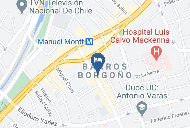 Santiago - Ibis Budget Santiago Providencia Maps