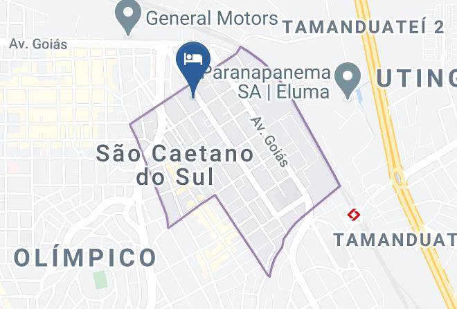 Sao Caetano Do Sul - Ibis Budget Sao Caetano Maps