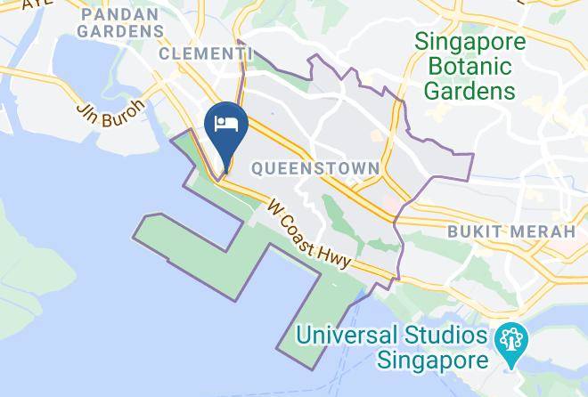 Ibis Budget Singapore West Coast Map