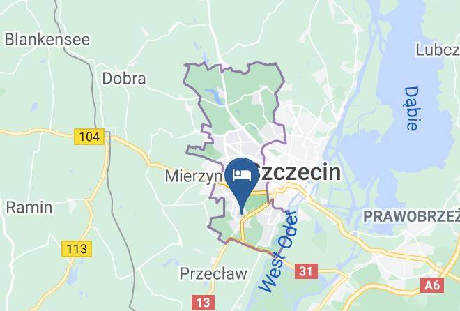 Szczecin - Ibis Budget Szczecin Maps