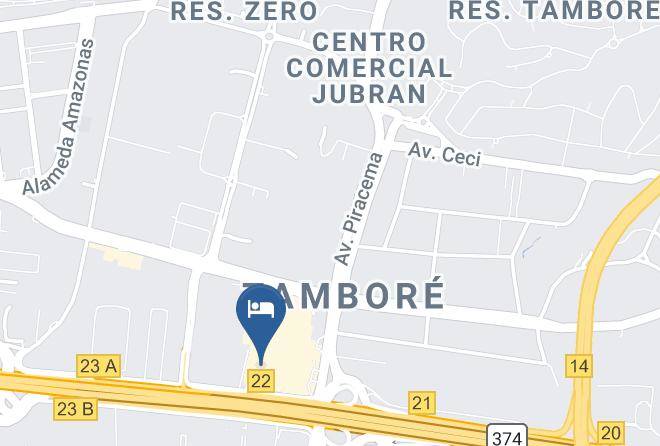 Barueri - Ibis Budget Tambore Maps
