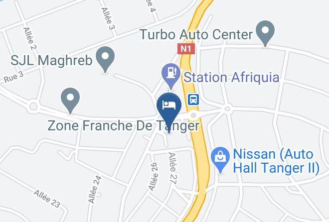 Tangiers - Ibis Budget Tanger Maps