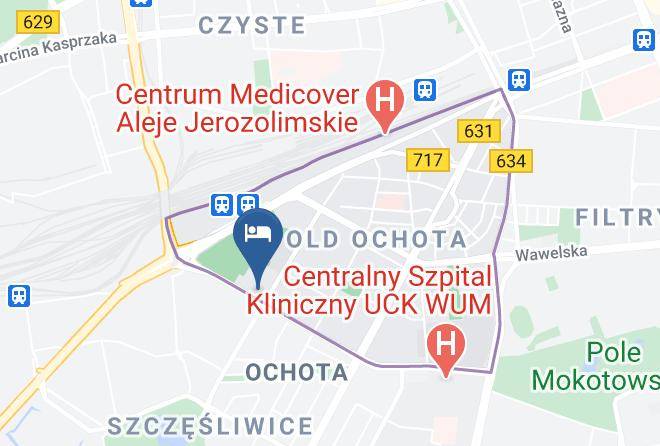 Warsaw - Ibis Budget Warszawa Reduta Maps