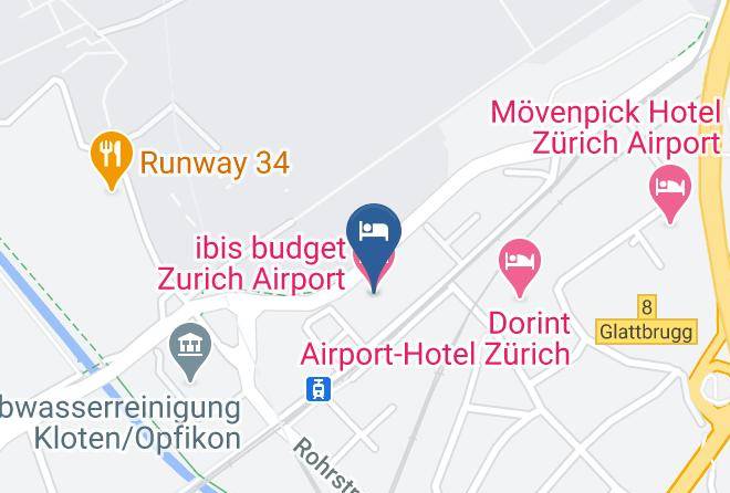 Bulach - Ibis Budget Zurich Airport Maps