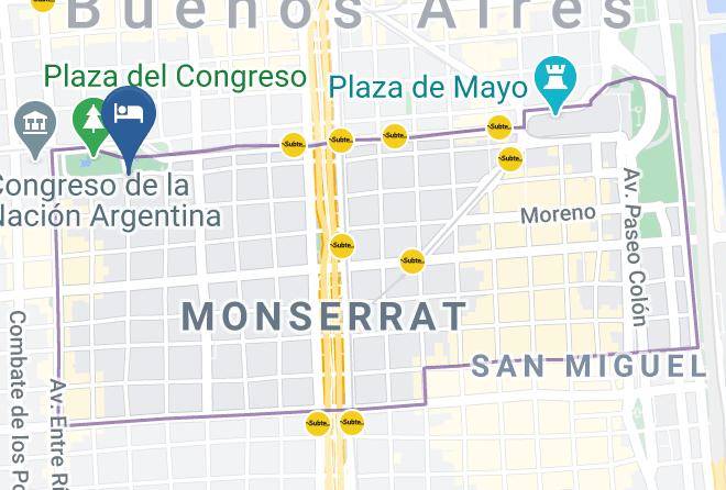 Autonomous City Of Buenos Aires - Ibis Buenos Aires Congreso Maps