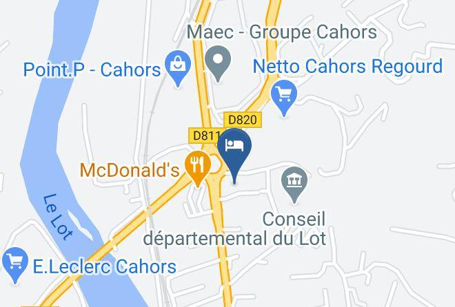 Ibis Cahors Map