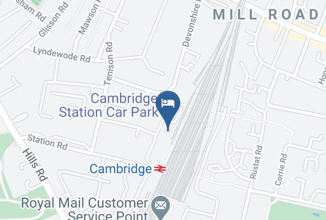 Cambridgeshire - Ibis Cambridge Central Station Maps