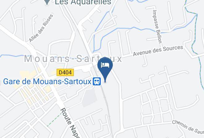 Maritime Alps - Ibis Cannes Mouans Sartoux Maps