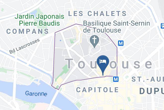 Haute Garonne - Ibis Styles Toulouse Capitole Maps