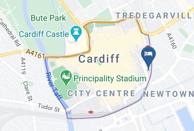 Cardiff - Ibis Cardiff Maps