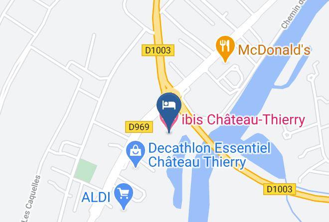 Aisne - Ibis Chateau Thierry Maps
