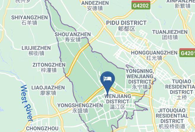 Chengdu - Ibis Chengdu Wenjiang Floraland Maps