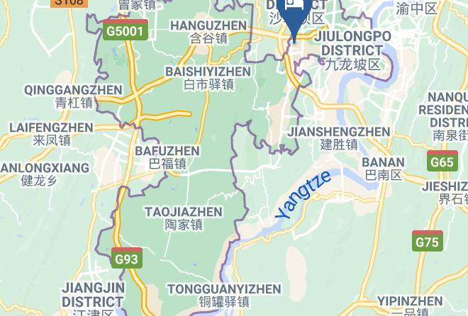 Jiulongpo District - Ibis Chongqing Erlang Maps
