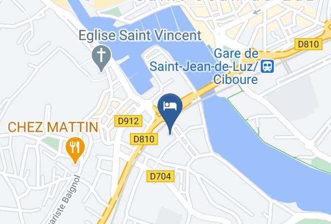 Pyrenees Atlantiques - Ibis Ciboure Saint Jean De Luz Maps