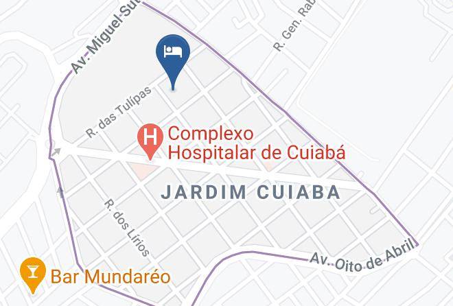 Cuiaba - Ibis Cuiaba Shopping Maps