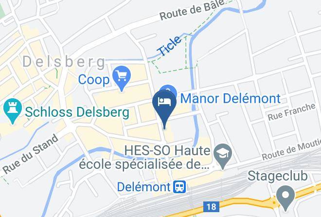 Delemont - Ibis Delemont Delsberg Maps