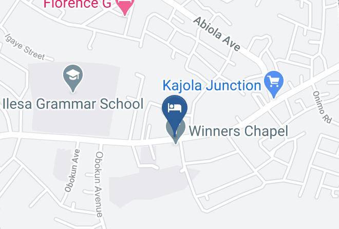 Ilesa - Ibis Diamond Hotel Maps