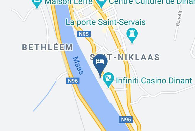 Ibis Dinant Centre Map