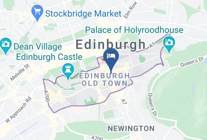 Edinburgh City - Ibis Edinburgh Centre Royal Mile Hunter Square Maps