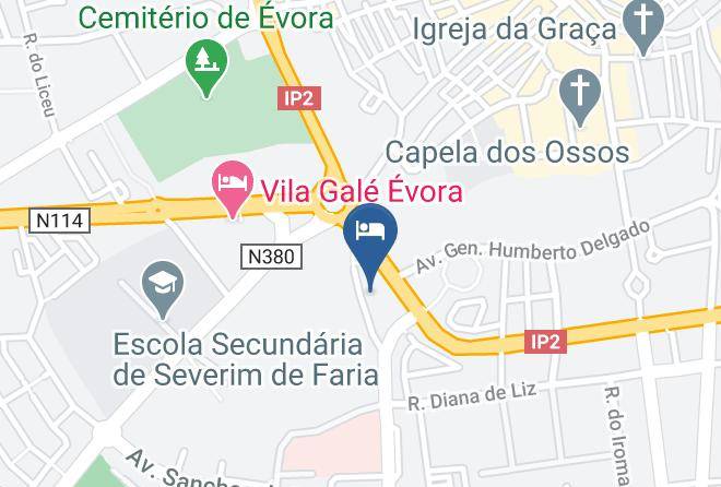 Malagueira - Ibis Evora Hotel Maps