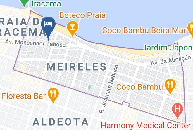 Fortaleza - Ibis Fortaleza Praia De Iracema Maps