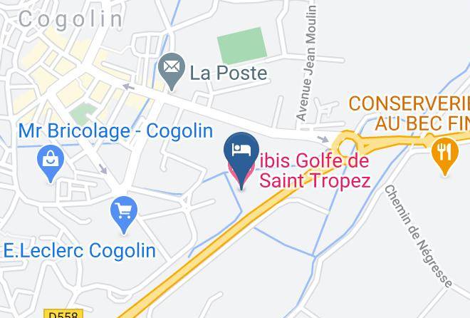 Var - Ibis Golfe De Saint Tropez Maps