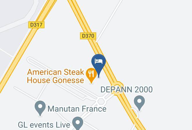 Val D Oise - Ibis Budget Gonesse Le Bourget Maps