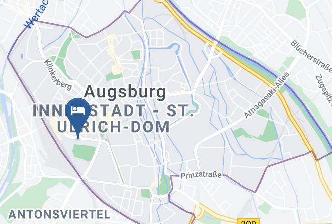 Ibis Augsburg Hauptbahnhof Map