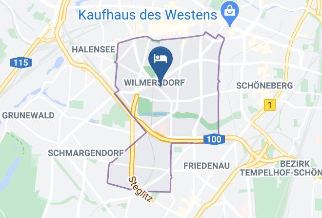 Stadt Berlin - B&B Hotel Berlin City West Maps