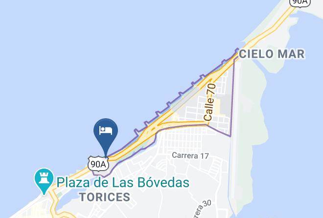 Cartagena De Indias - Ibis Cartagena Marbella Maps