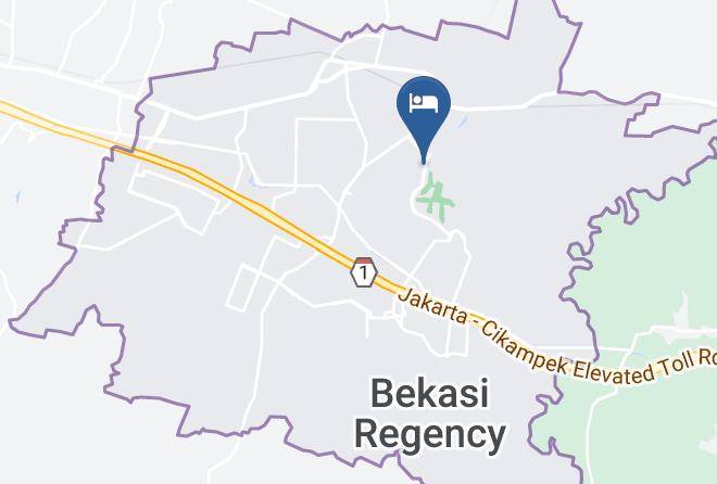 Bekasi Regency - Ibis Hotel Cikarang Maps