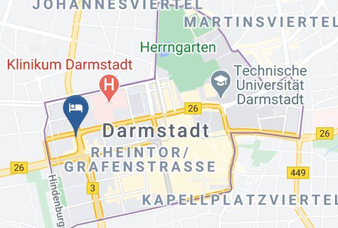 Darmstadt - Ibis Hotel Darmstadt Zentrum Maps
