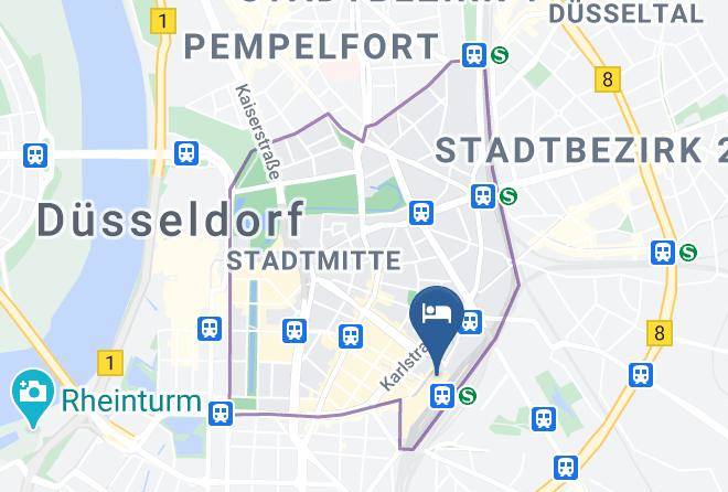 Dusseldorf - Hotel Ibis Duesseldorf Hauptbahnhof Maps