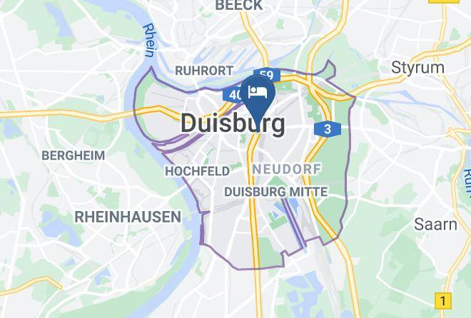 Duisburg - Ibis Duisburg Hauptbahnhof Maps
