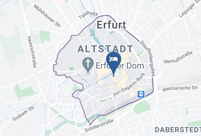 Erfurt - Hotel Ibis Erfurt Altstadt Maps