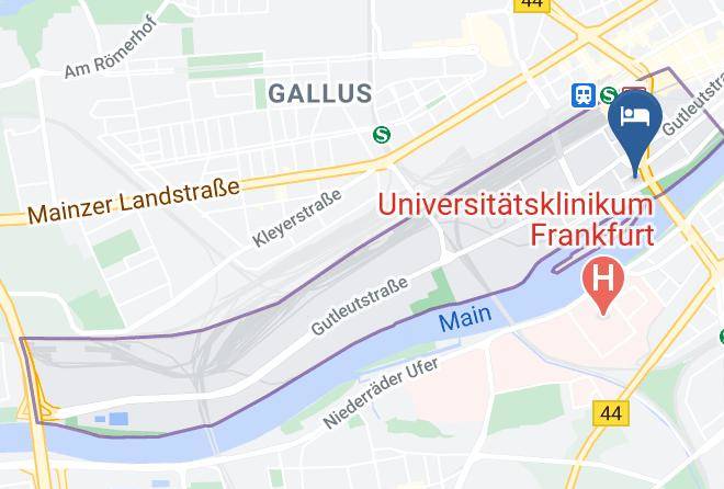 Frankfurt Am Main - Ibis Frankfurt Centrum Maps